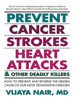 cover image of Prevent Cancer, Strokes, Heart Attacks & Other Deadly Killers
